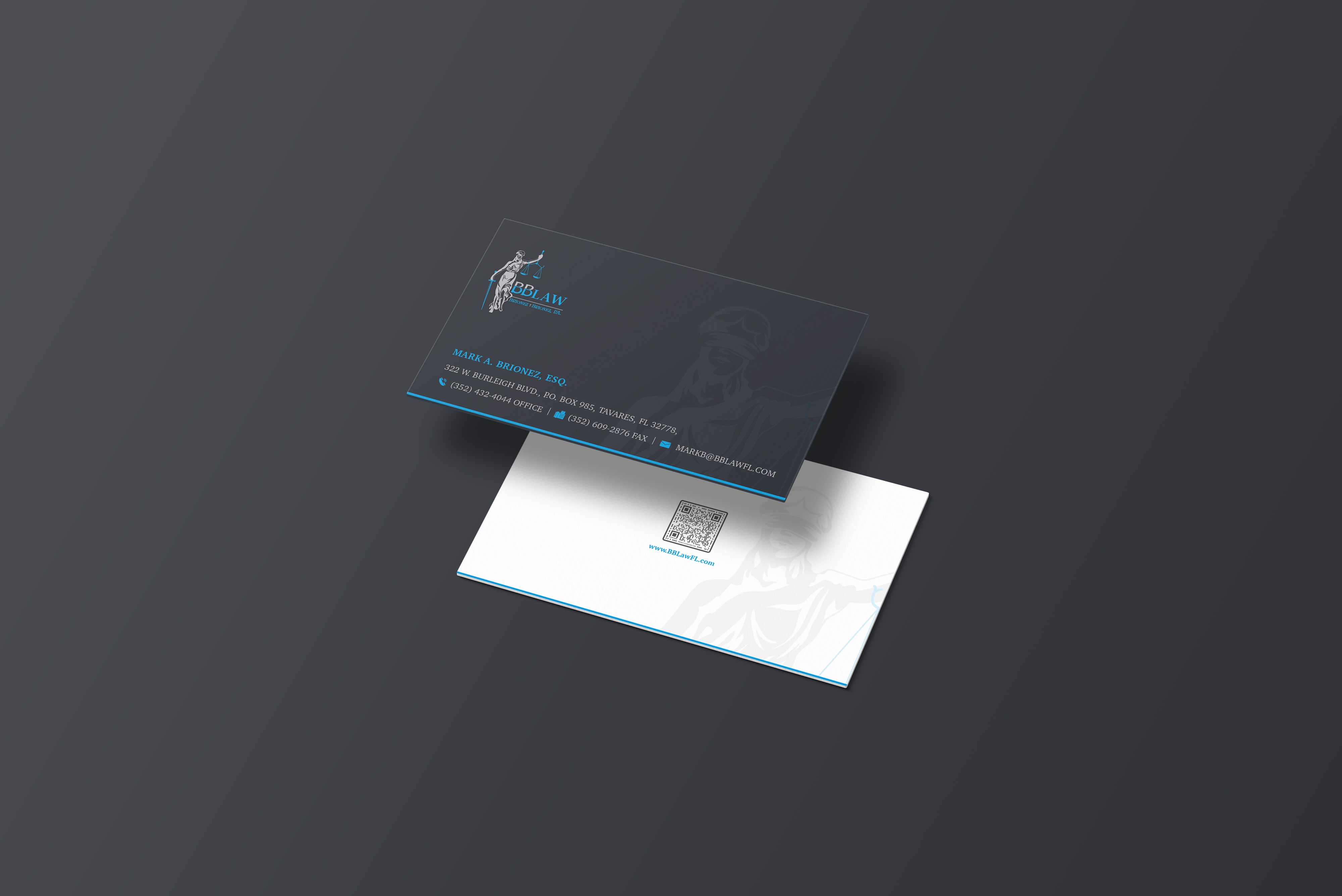 Visitenkarten-Design von Bhushan 2 für Brionez + Brionez, P.A. | Design #29427856