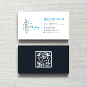 Business Card Design by R.design for Brionez + Brionez, P.A. | Design: #29426936
