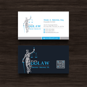 Business Card Design by R.design for Brionez + Brionez, P.A. | Design: #29429979