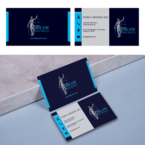 Business Card Design by CratCrut for Brionez + Brionez, P.A. | Design: #29437714