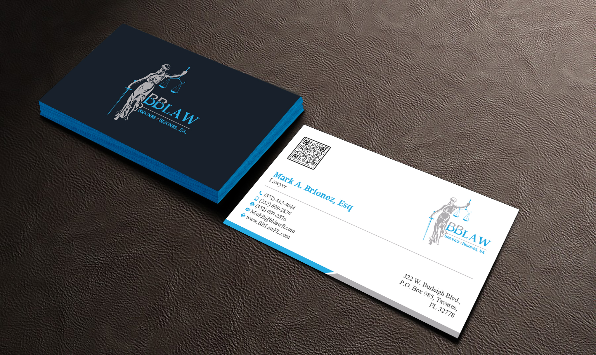 Business Card Design by Uttom 2 for Brionez + Brionez, P.A. | Design #29430897