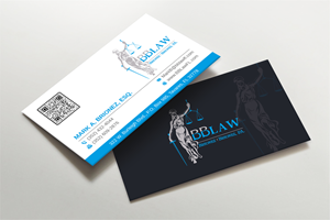 Business Card Design by Imagine design000 for Brionez + Brionez, P.A. | Design: #29432304