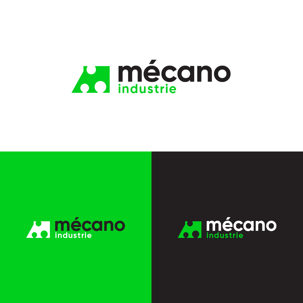 Logo Design by the3kings for Mecano Industrie | Design #29690883