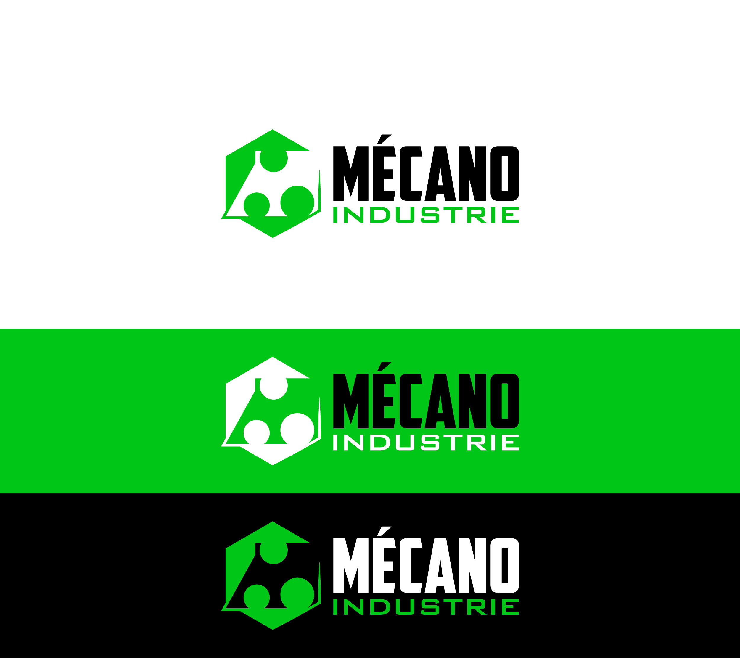 Logo-Design von Faisal28 für Mecano Industrie | Design #29426403