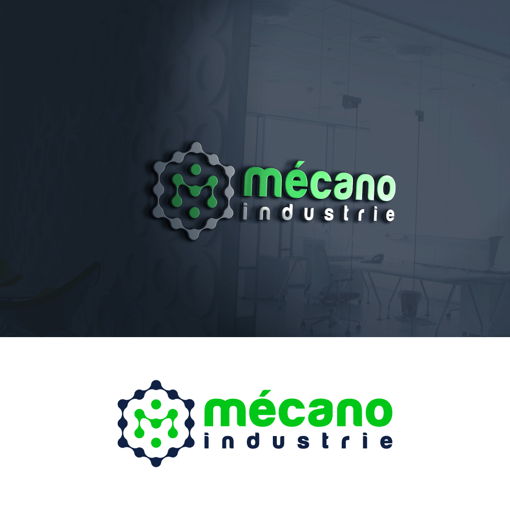 Logo Design by MD SHANAWAS7 for Mecano Industrie | Design #29430105