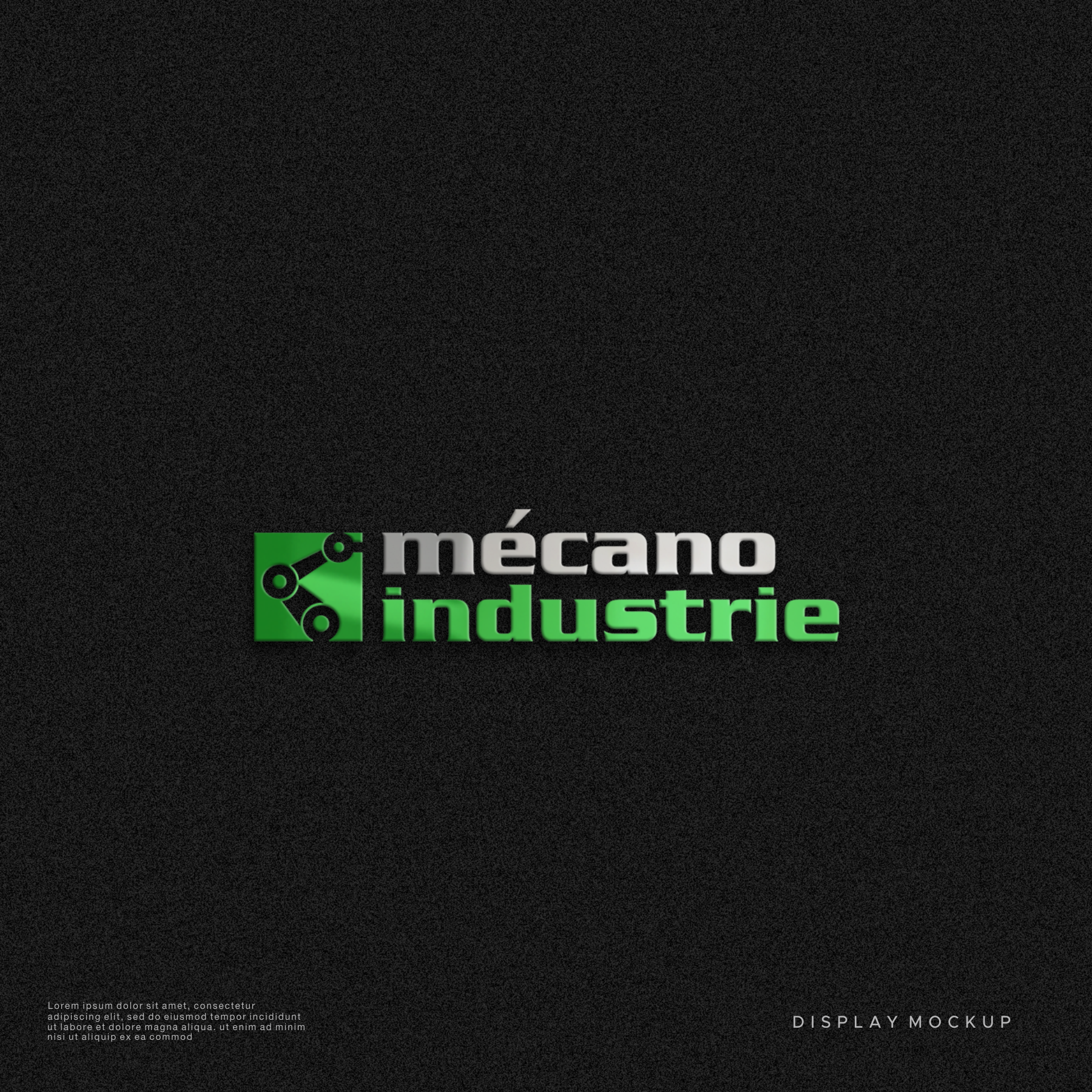 Logo Design by sabina aiko for Mecano Industrie | Design #29650808