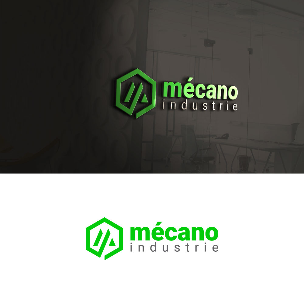 Logo Design by sthirteen for Mecano Industrie | Design #29431027