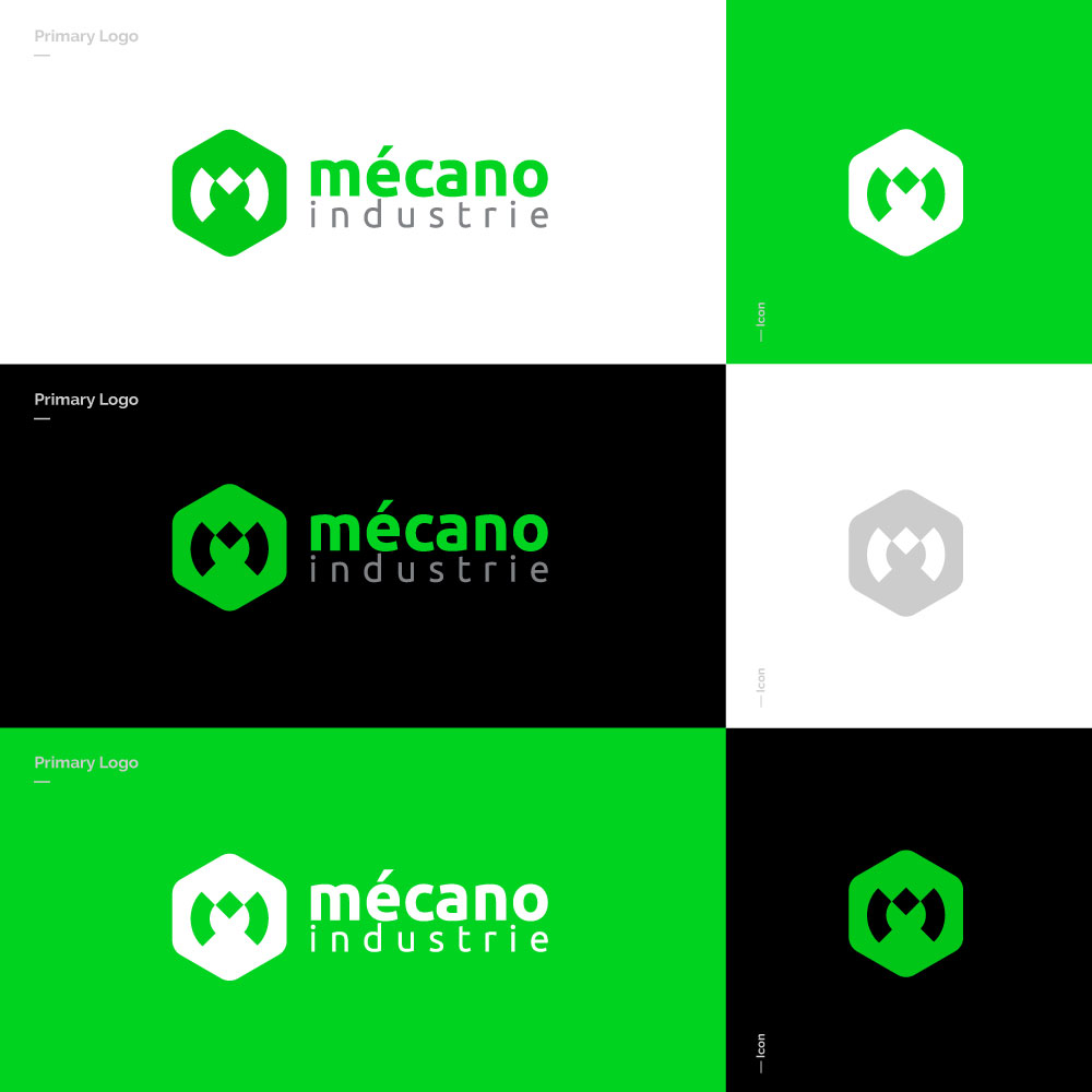Logo Design by sthirteen for Mecano Industrie | Design #29646206