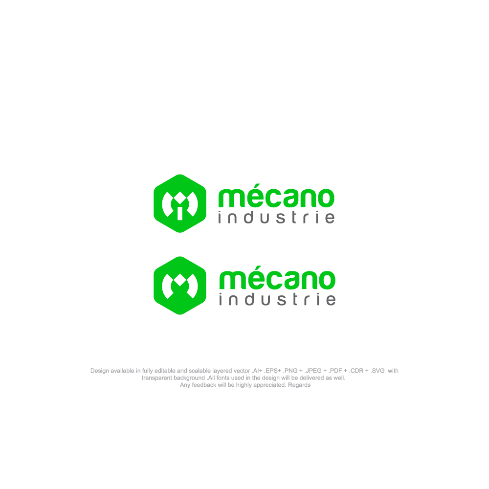 Logo Design by sthirteen for Mecano Industrie | Design #35087249
