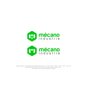 Diseño de Logo por sthirteen para Mecano Industrie | Diseño: #35087249