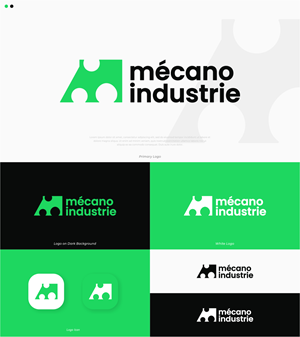 Logo Design by Noekha Studio for Mecano Industrie | Design #29476579