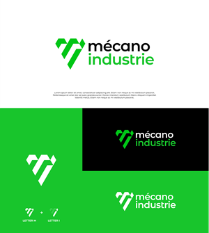 Logo Design by Zaid Al Faqih for Mecano Industrie | Design #29456626