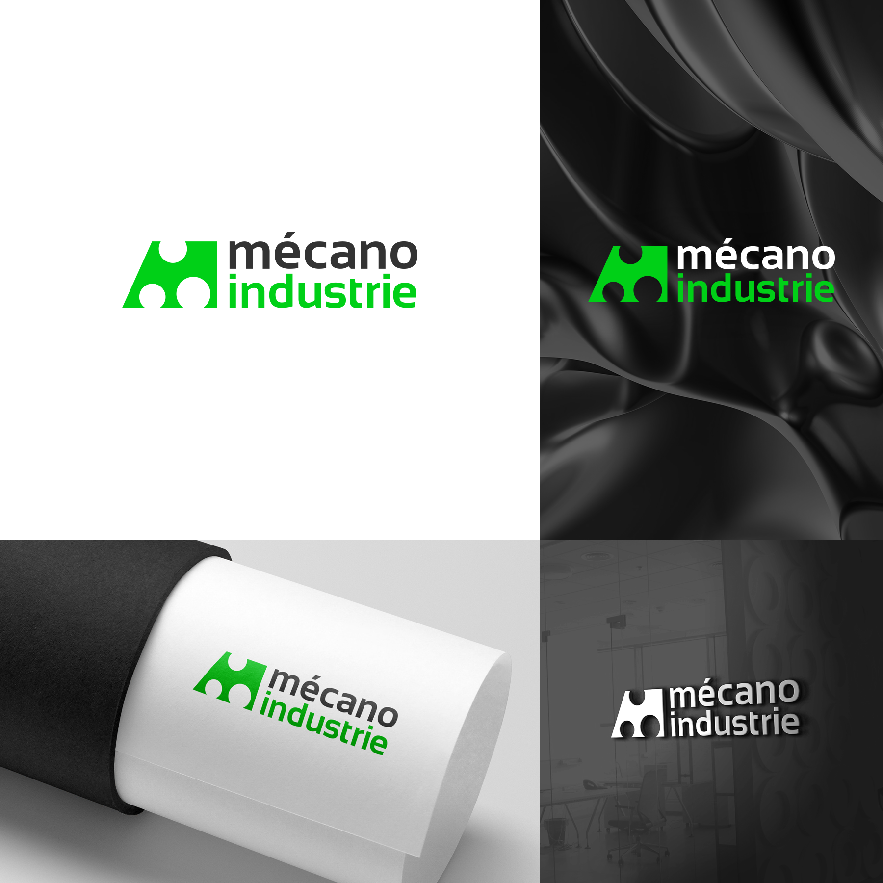 Logo-Design von Oleksandr Tovarkov für Mecano Industrie | Design #29503979