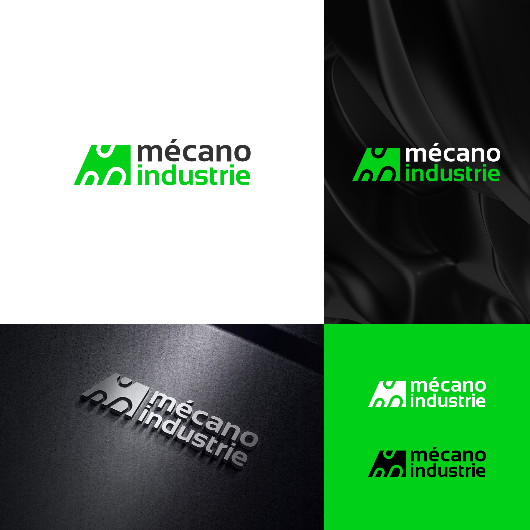 Logo-Design von Oleksandr Tovarkov für Mecano Industrie | Design #29508101