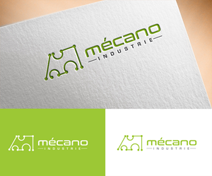 Logo Design by Vishak vasu for Mecano Industrie | Design #29541044