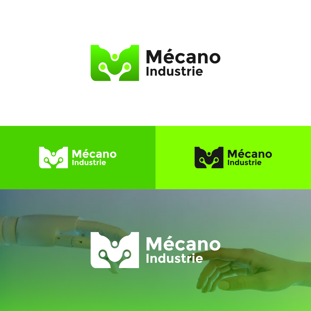 Diseño de Logo por alitjuara para Mecano Industrie | Diseño #29534345