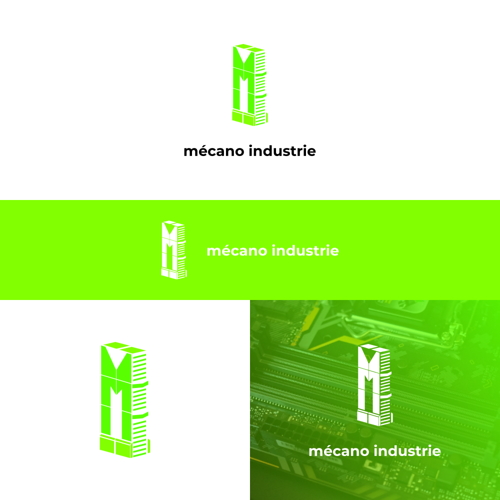 Logo-Design von alitjuara für Mecano Industrie | Design #29534346