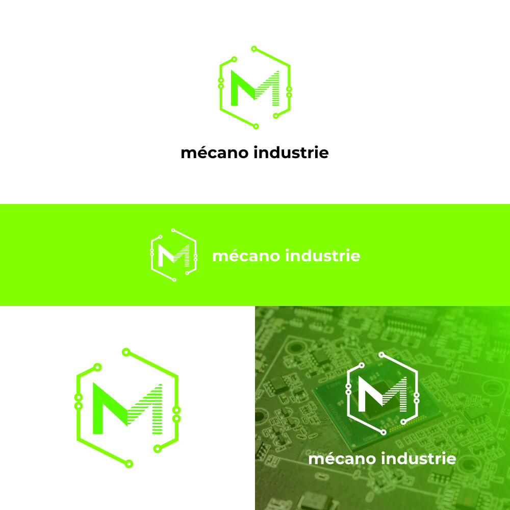 Logo-Design von alitjuara für Mecano Industrie | Design #29534347
