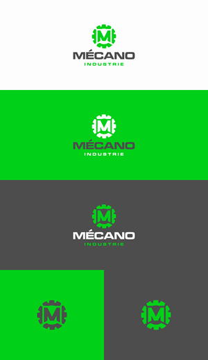 Logo Design by R!CKY for Mecano Industrie | Design: #29688864