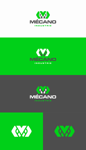 Diseño de Logo por R!CKY para Mecano Industrie | Diseño: #29688882