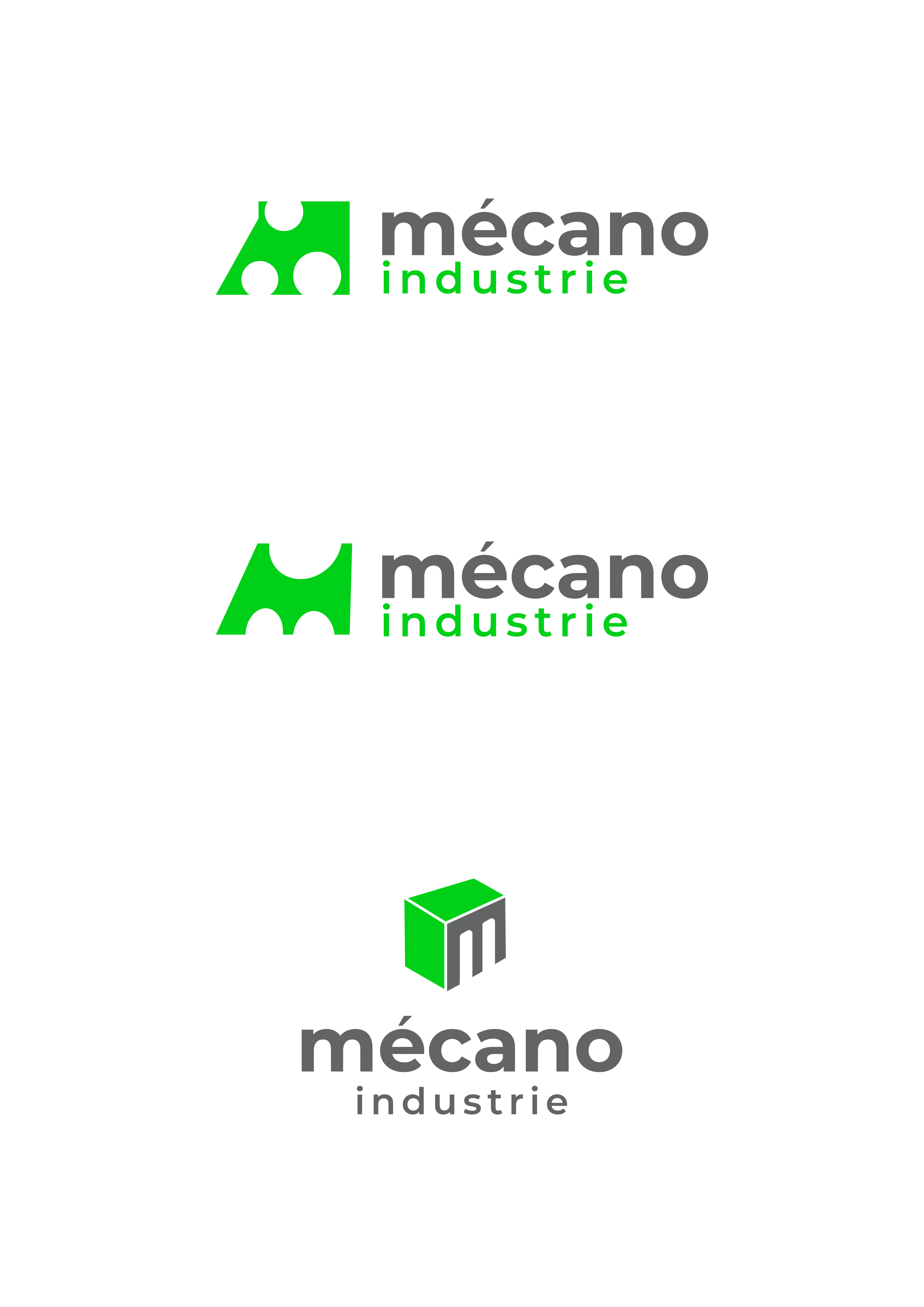 Logo Design by graphics1 for Mecano Industrie | Design #29692762