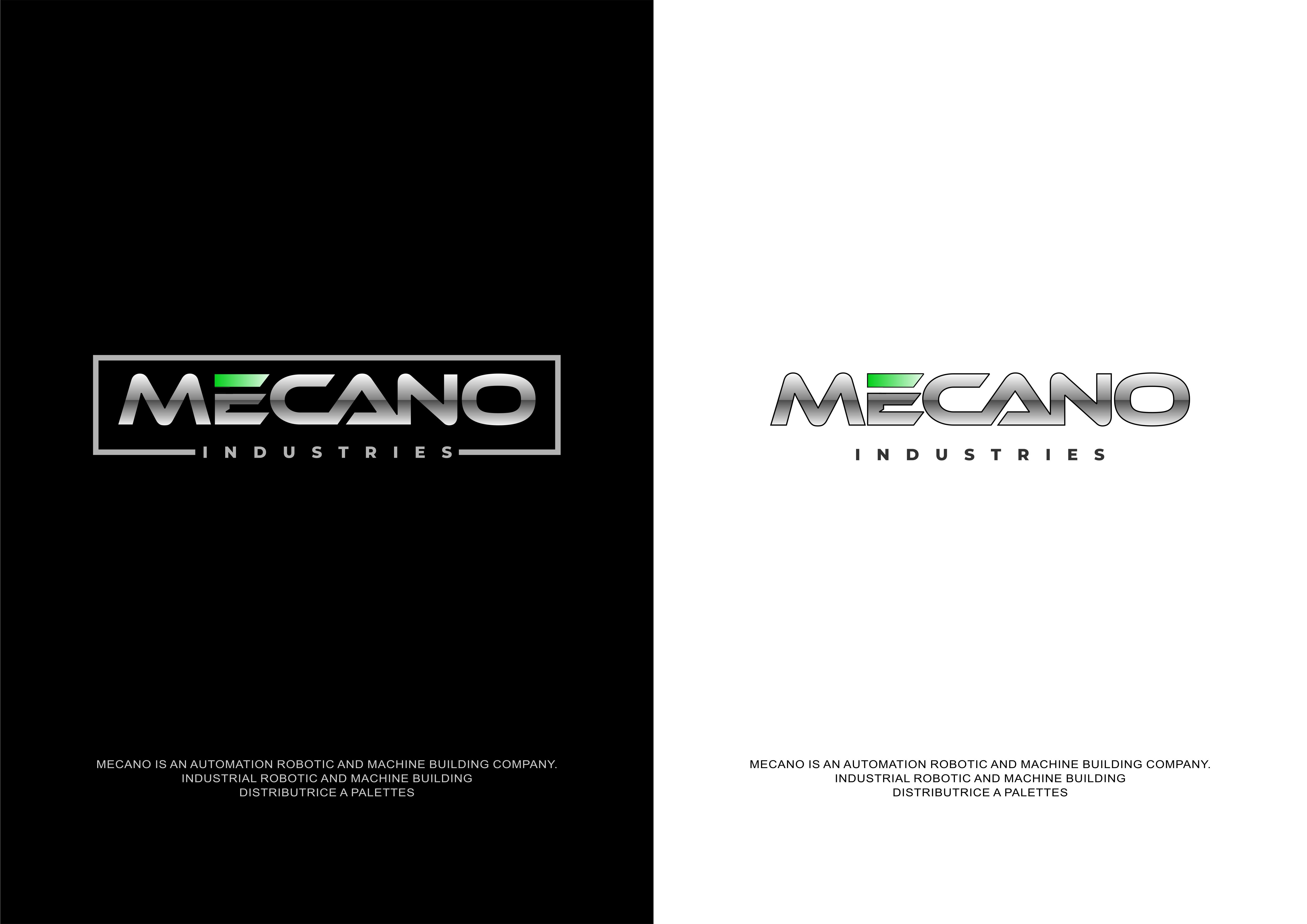 Logo Design by graphics1 for Mecano Industrie | Design #31620132