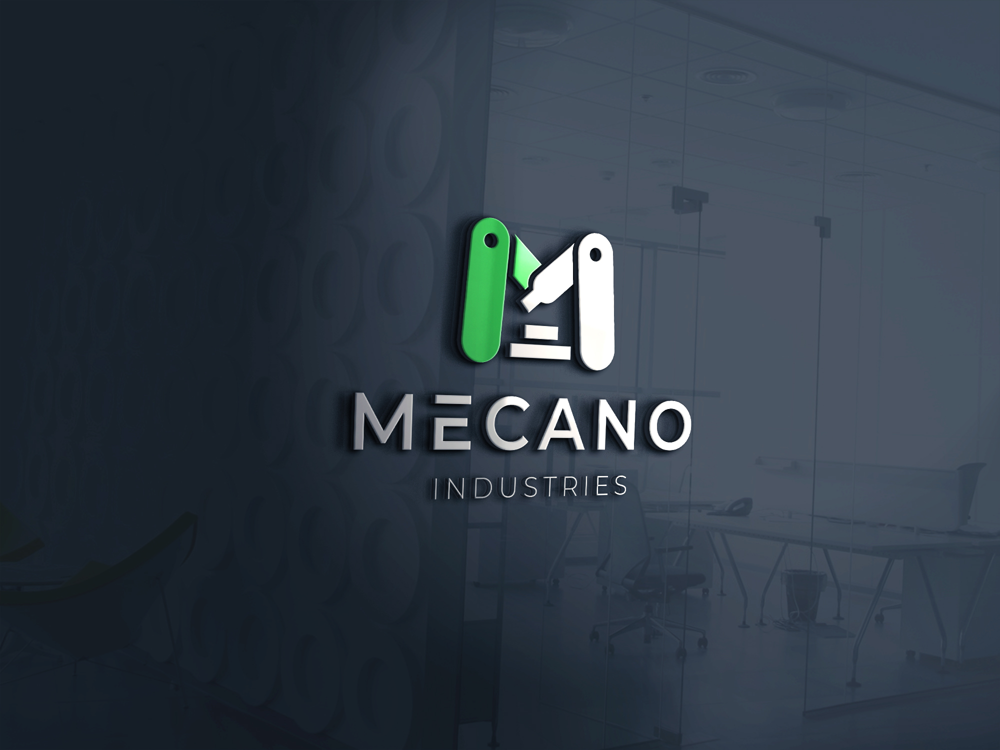 Logo-Design von graphics1 für Mecano Industrie | Design #32652934