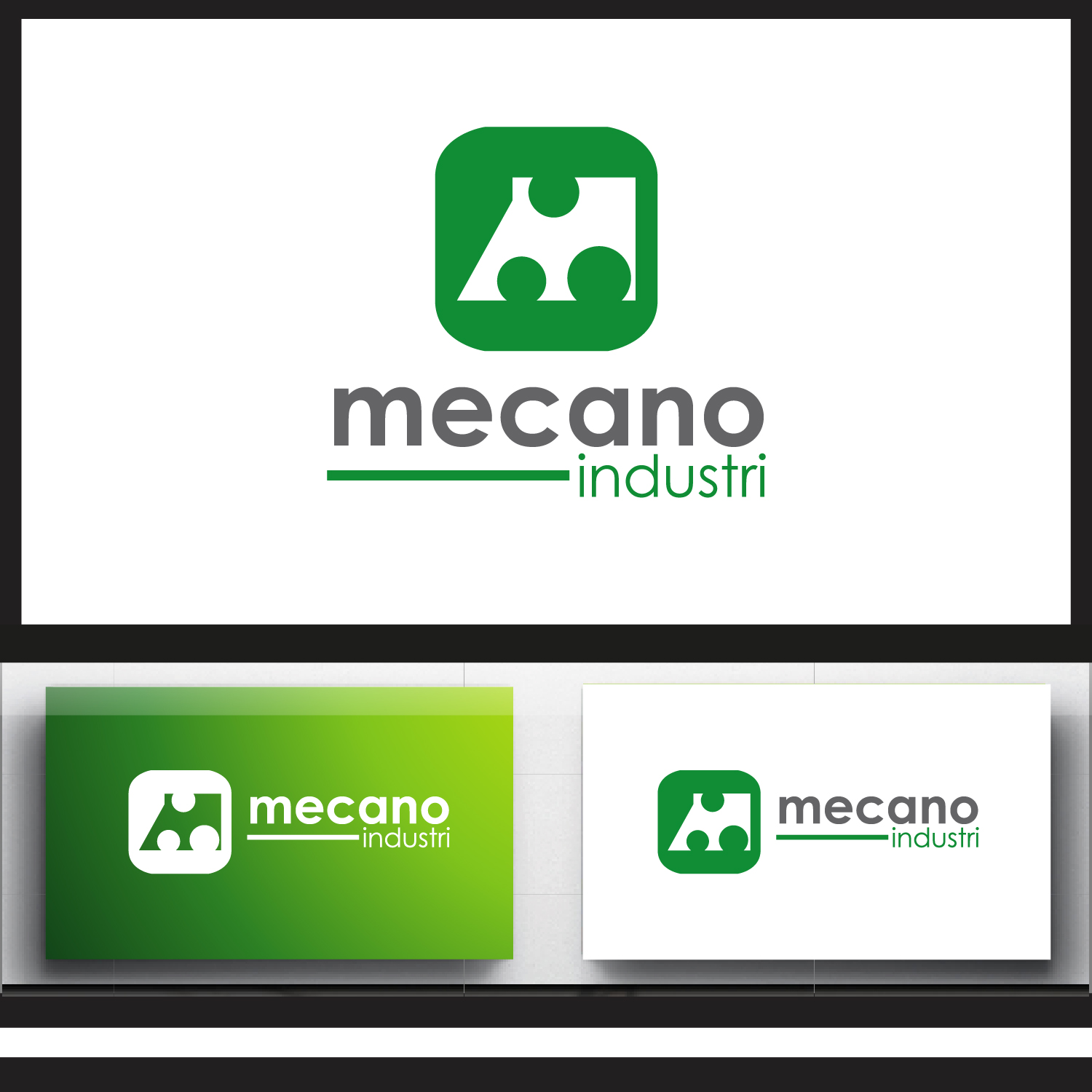 Logo Design by AMCSTUDIO for Mecano Industrie | Design #29477774
