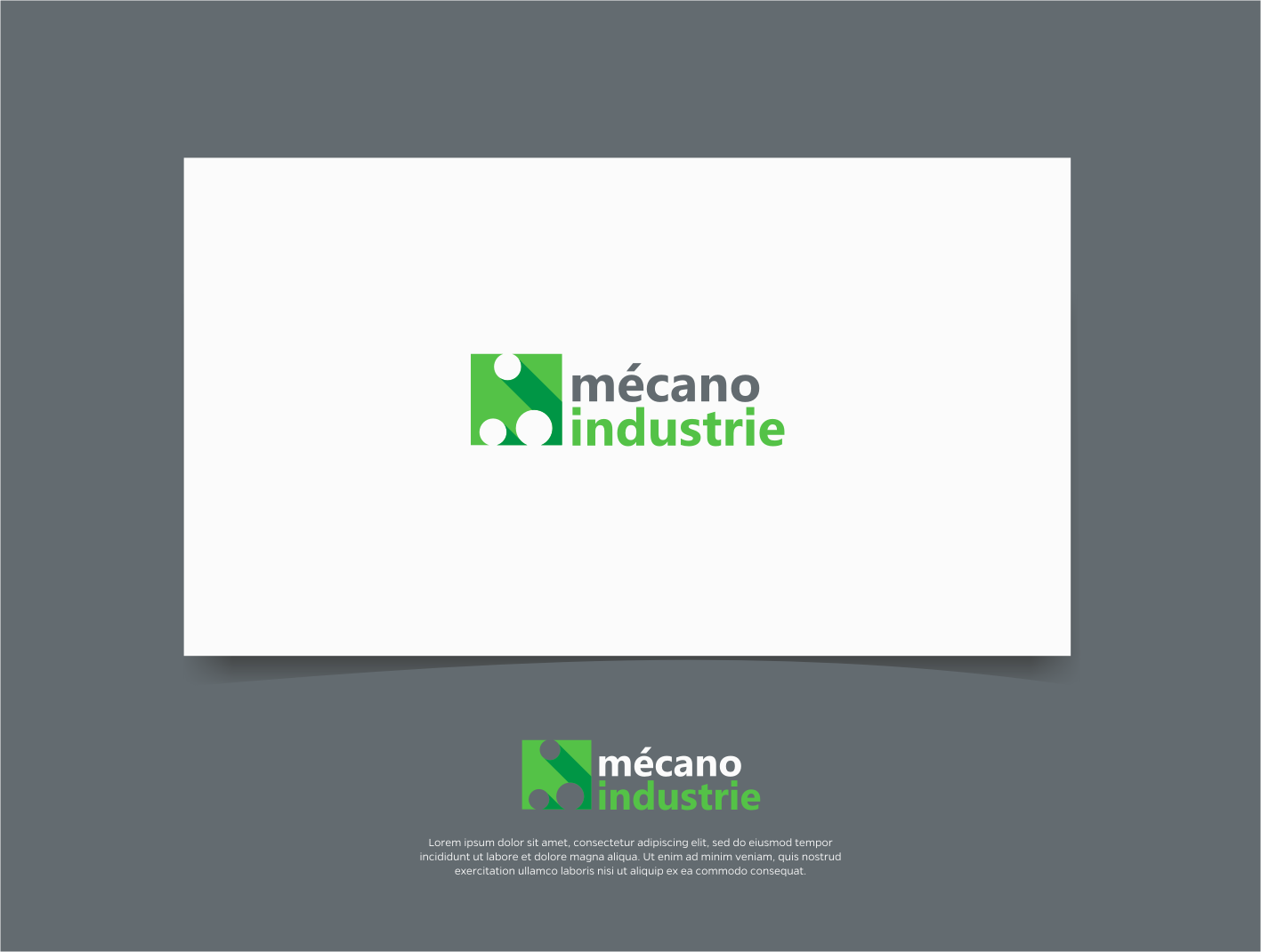 Logo Design by CKS d e s i g n for Mecano Industrie | Design #29430302