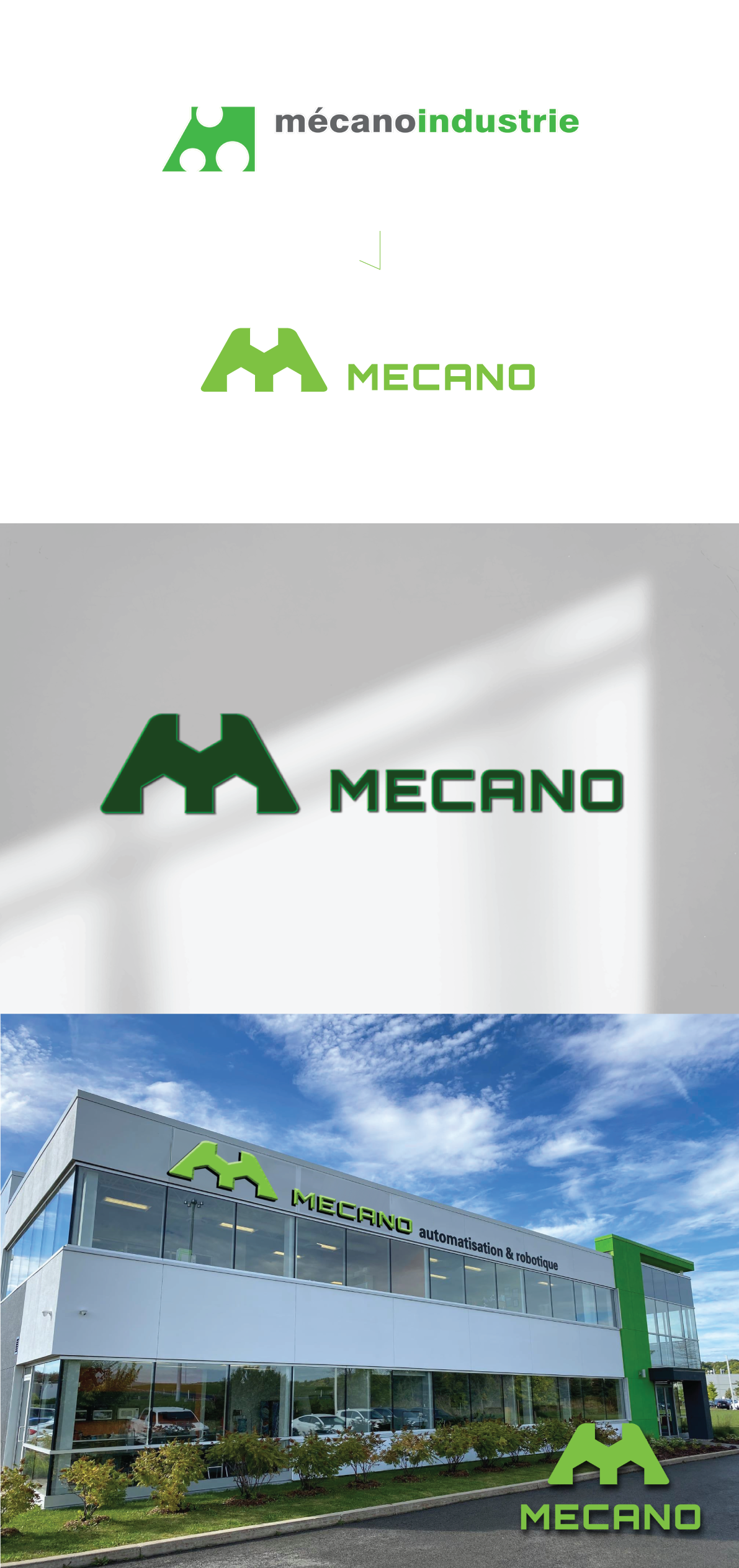 Logo Design by nu_begining1 for Mecano Industrie | Design #29469815