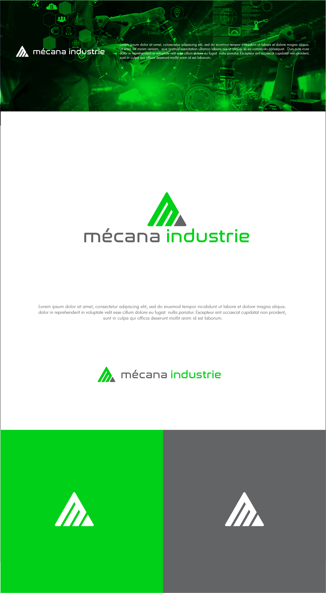 Logo-Design von saifysyed Studio für Mecano Industrie | Design #29500900