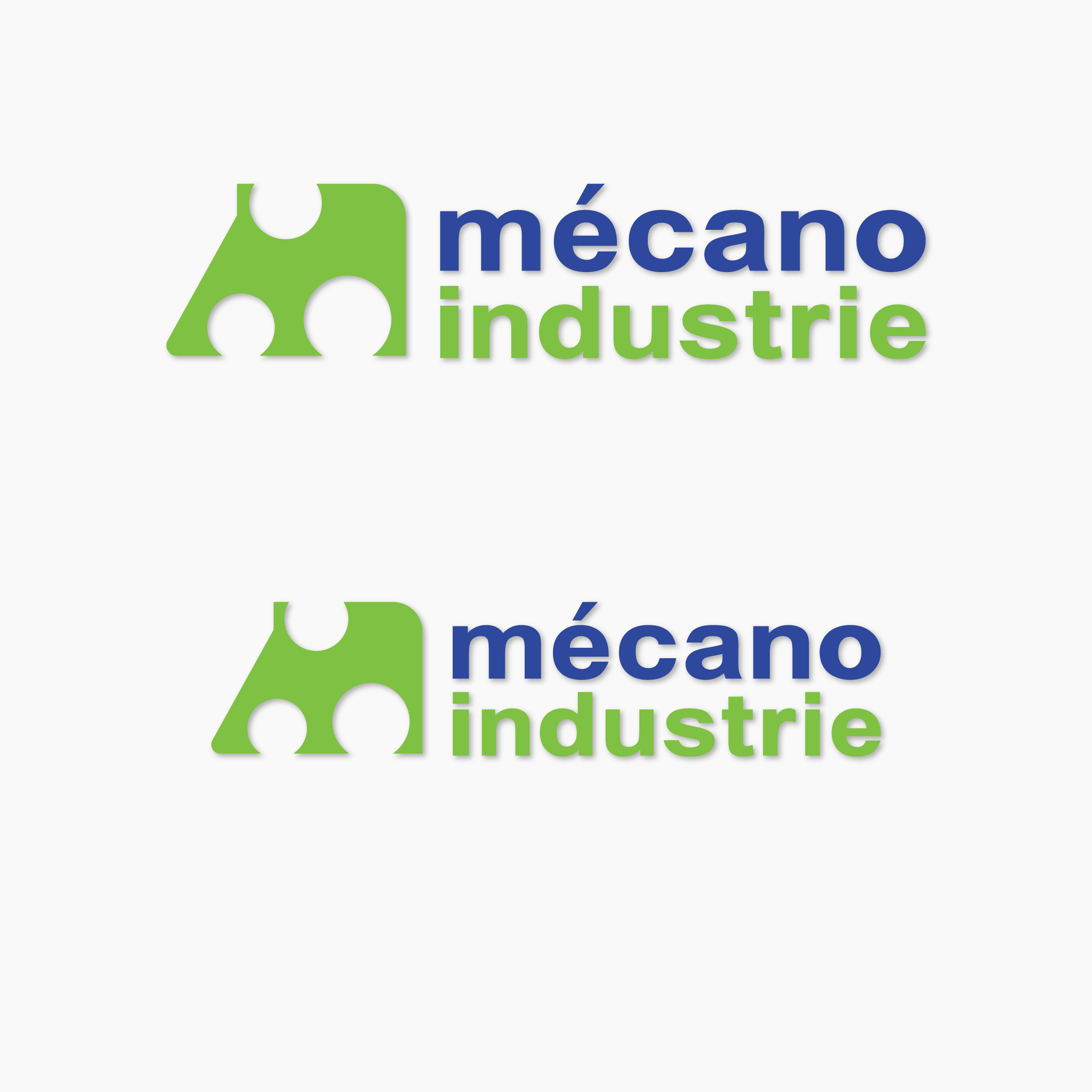Logo-Design von Pankaj Bordoloi für Mecano Industrie | Design #33444026