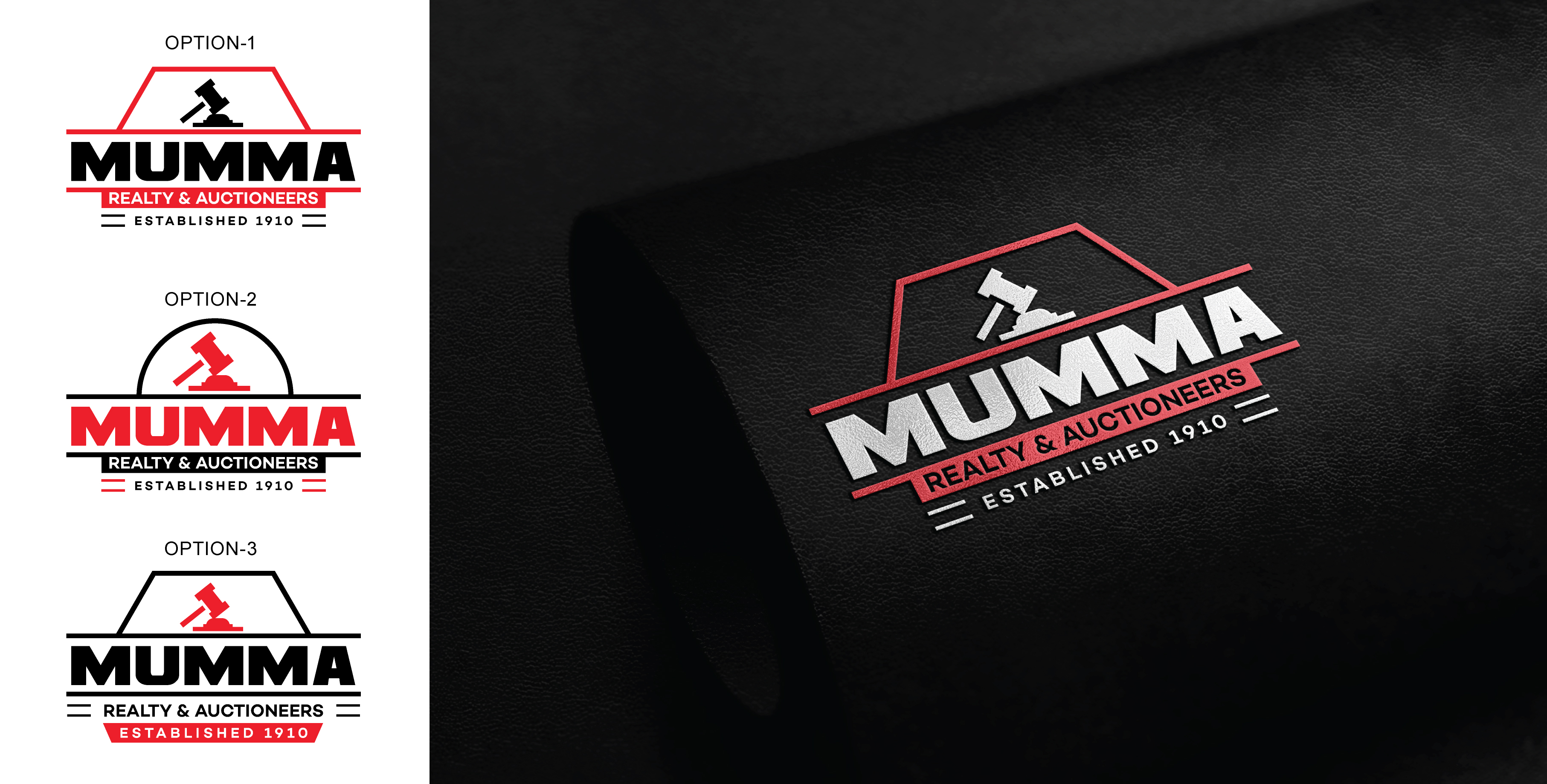 Logo Design by StromDesignHub for Mumma Realty & Auctioneers | Design #29436923