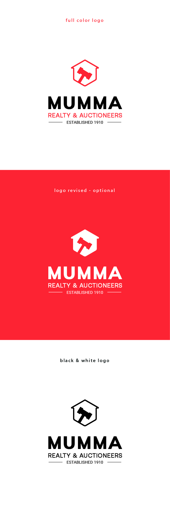Diseño de Logo por Lammy para Mumma Realty & Auctioneers | Diseño #29446980