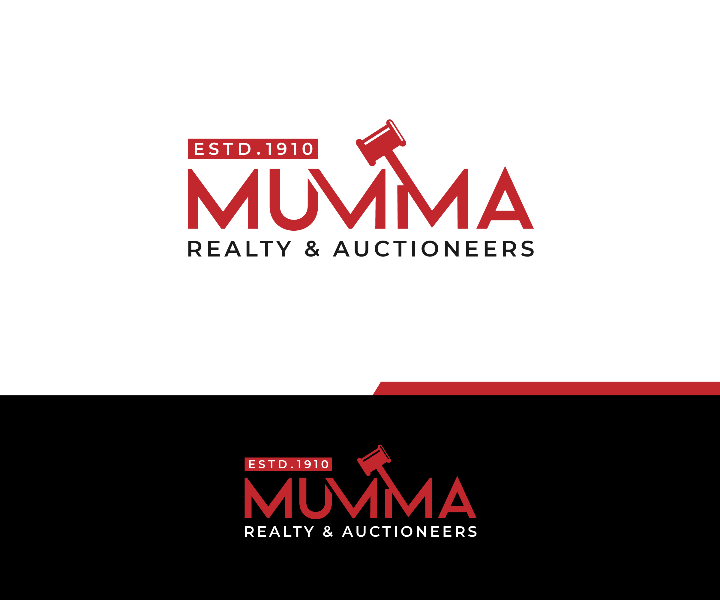 Design de Logo par ecorokerz pour Mumma Realty & Auctioneers | Design #29427258