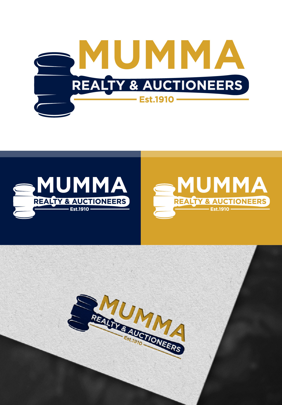 Logo Design by DesignLima for Mumma Realty & Auctioneers | Design #29447981