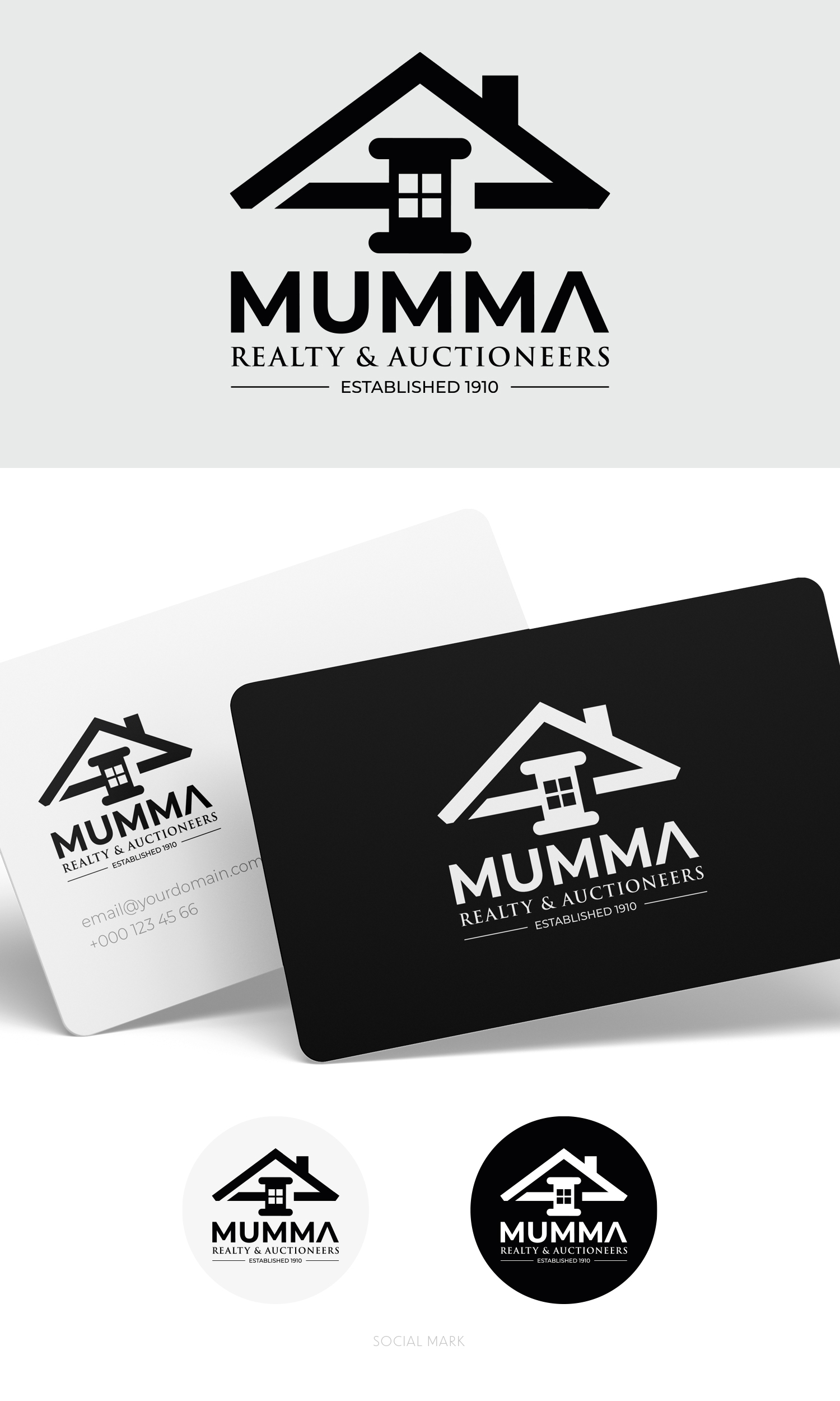 Logo Design by Modeform for Mumma Realty & Auctioneers | Design #29438620