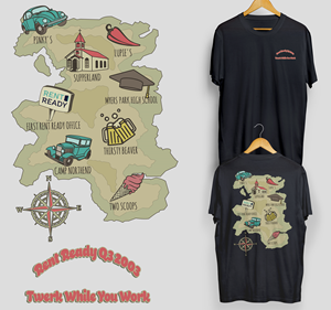 TShirt Design - Modern Scavenger Hunt Design | T-Shirt-Design von iqbalyozanda