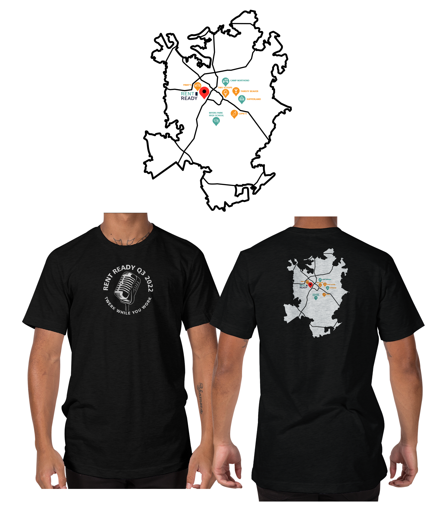 T-shirt Design by cithuwill for Rent Ready | Design #29429033