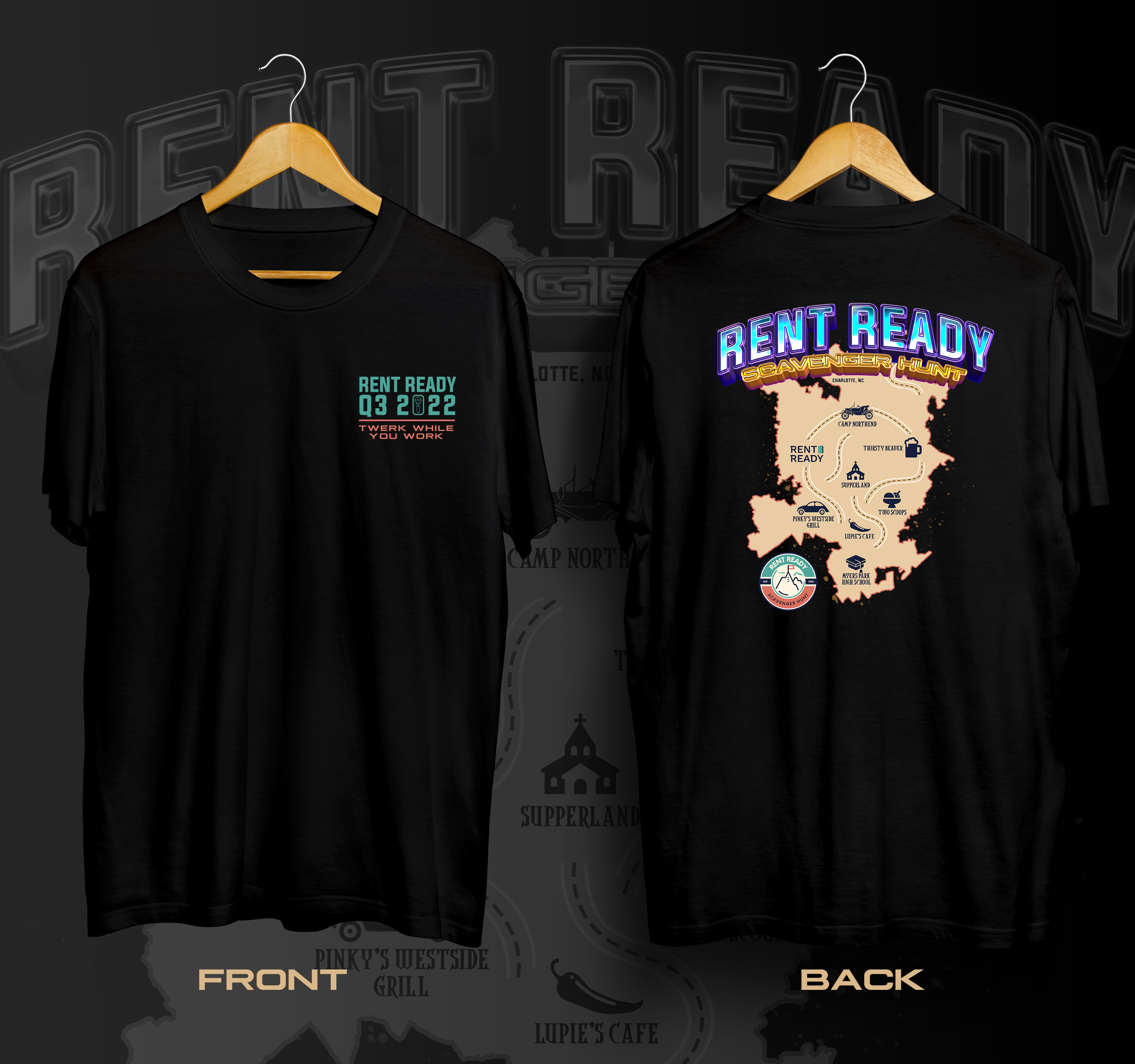 T-shirt Design by besonaeral30 for Rent Ready | Design #29430081