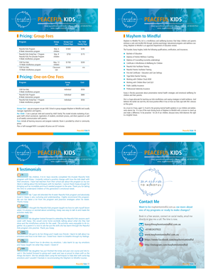 Catalogue Design by LOM for Mayhem to Mindful | Design #29434536