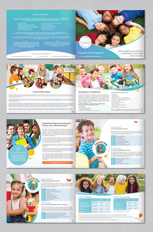 Peaceful Kids Programs Brochure Project | Catalogue Design by alex989