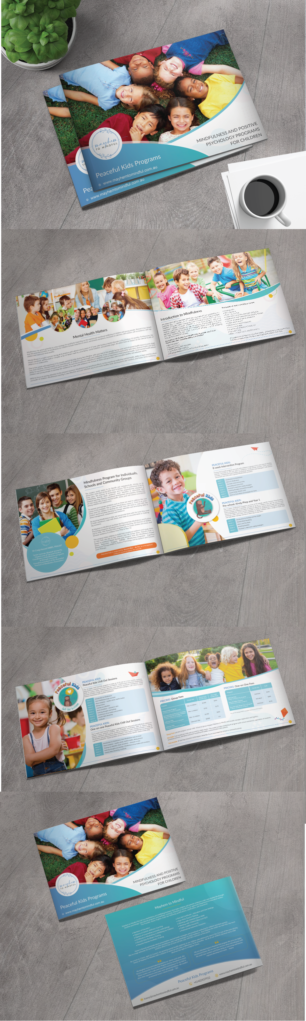 Catalogue Design by alex989 for Mayhem to Mindful | Design #29446673