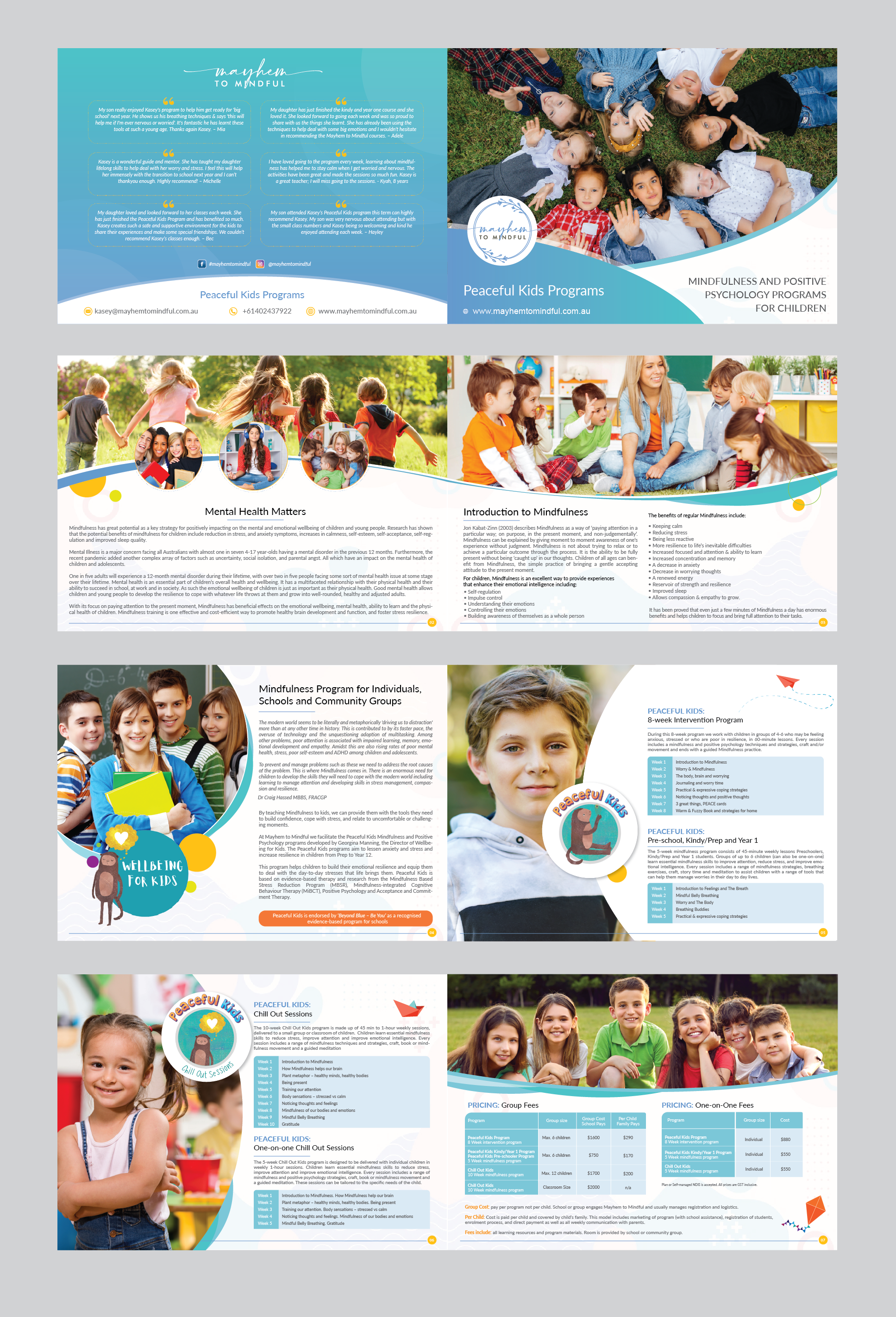 Catalogue Design by alex989 for Mayhem to Mindful | Design #29463918