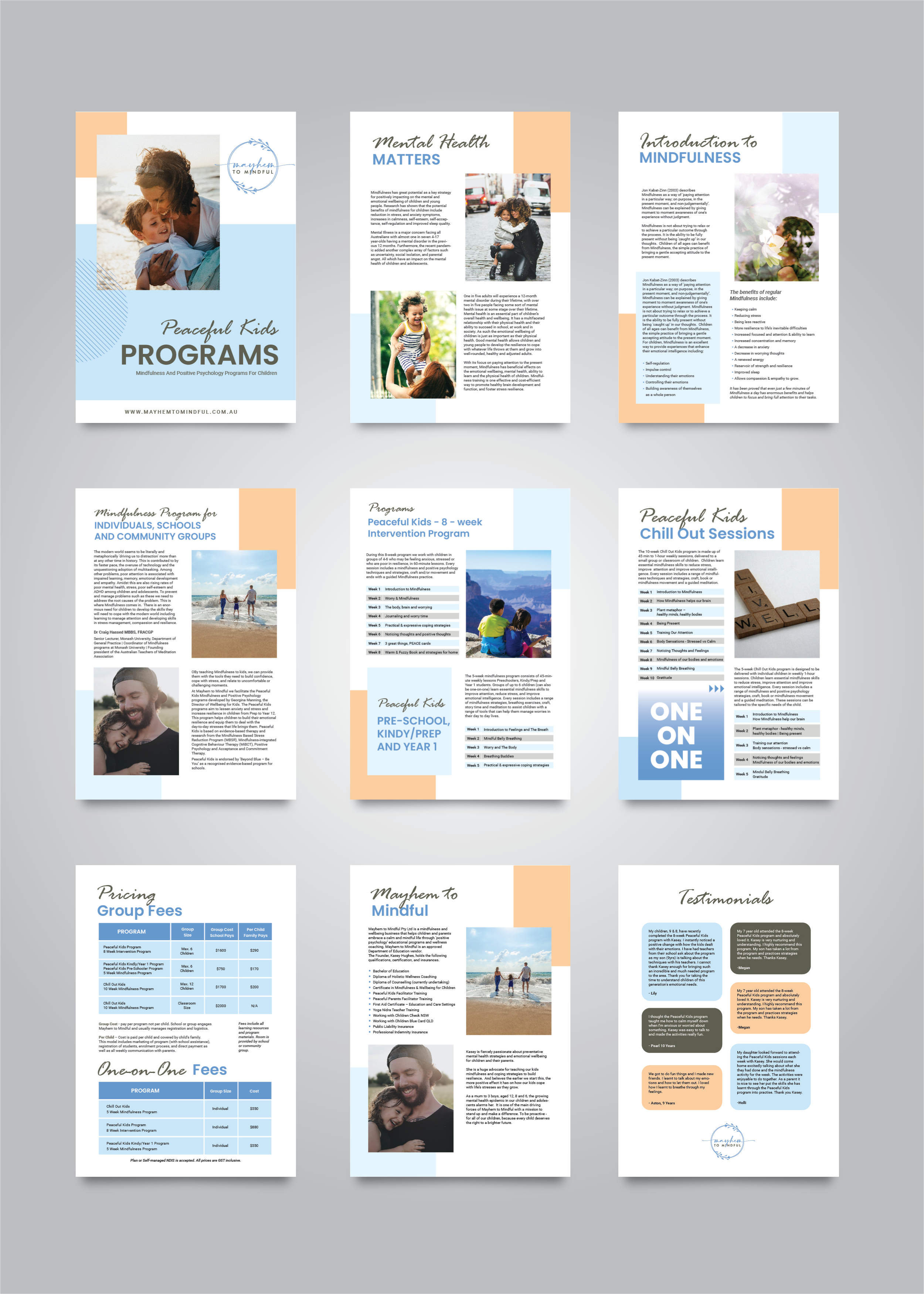 Catalogue Design by JK18 for Mayhem to Mindful | Design #29436852