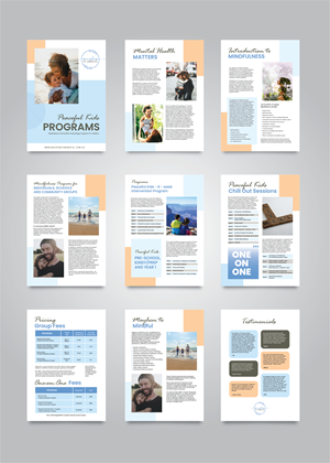 Catalogue Design by JK18 for Mayhem to Mindful | Design #29436852