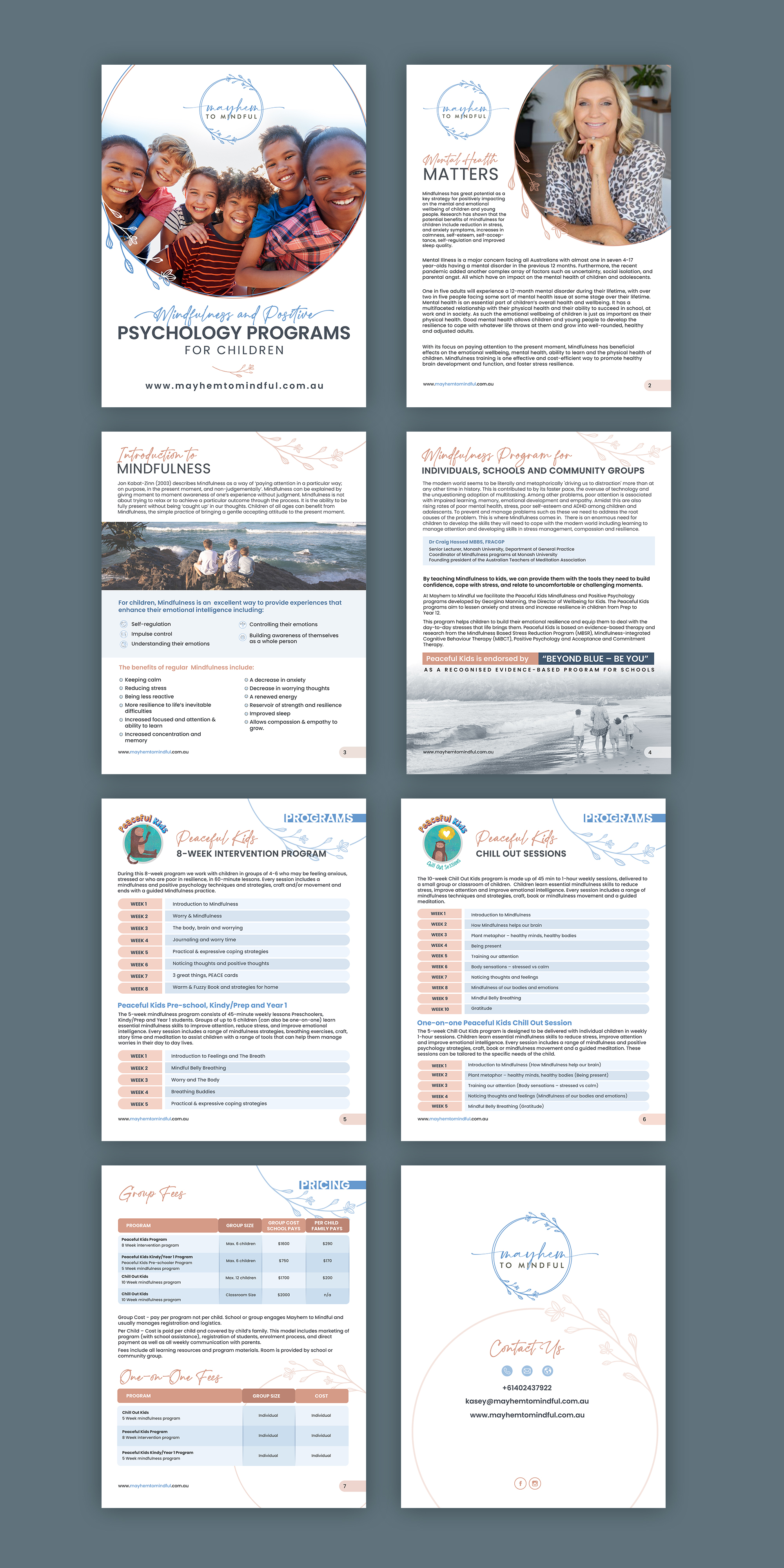 Catalogue Design by debdesign for Mayhem to Mindful | Design #29433818