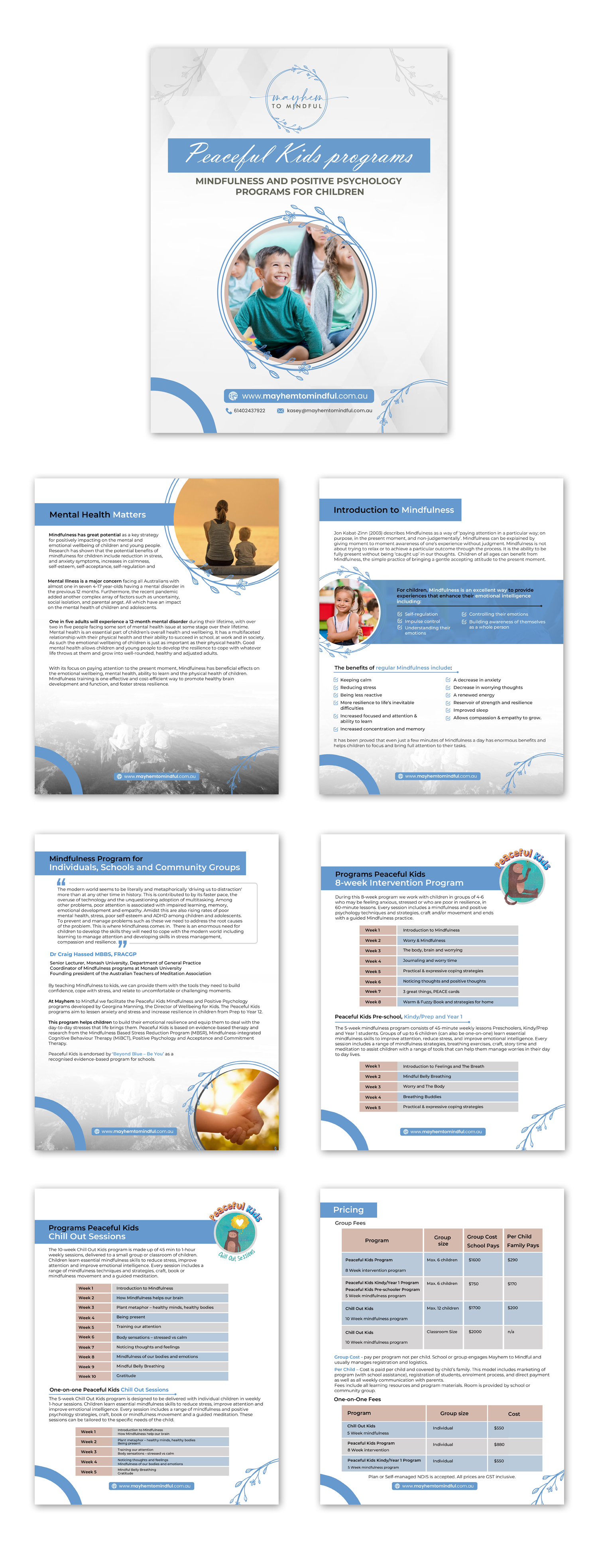 Catalogue Design by debdesign for Mayhem to Mindful | Design #29433927