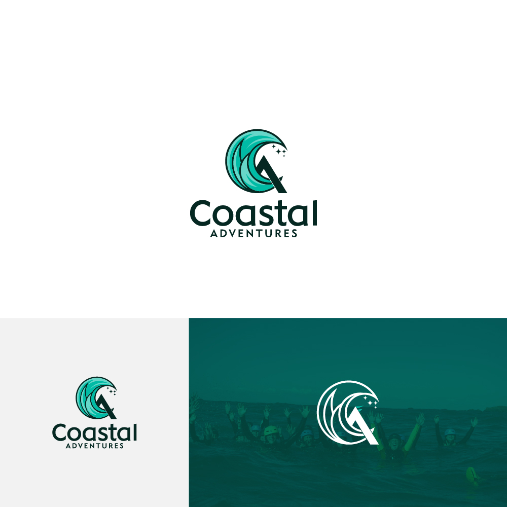 Logo Design by Arindam.Design for Coastal Adventures North Devon | Design #29459328