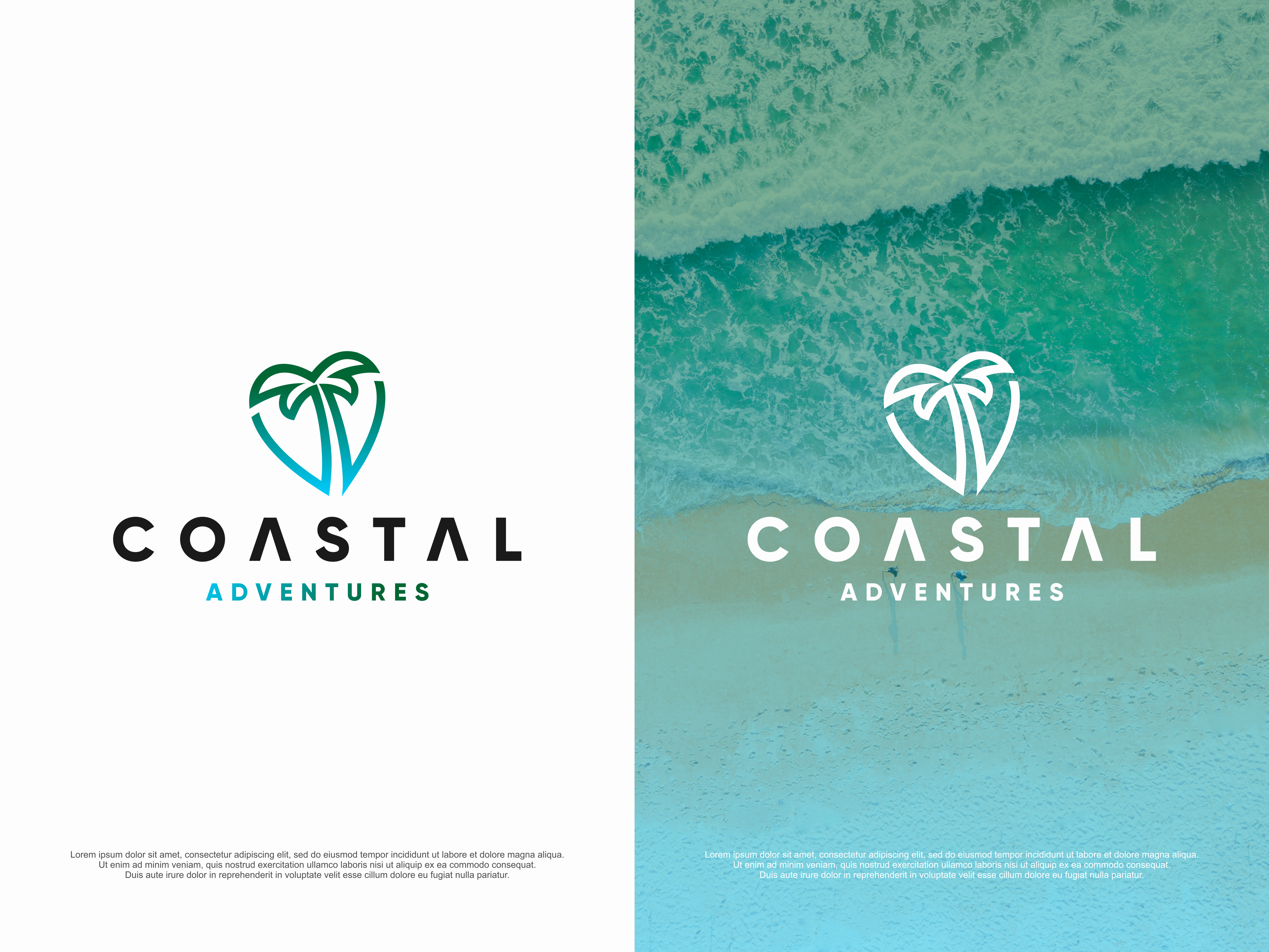 Logo-Design von R!CKY für Coastal Adventures North Devon | Design #29464435